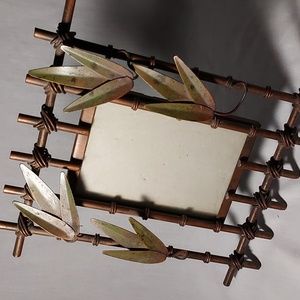 Bamboo Design Wire Picture Frame